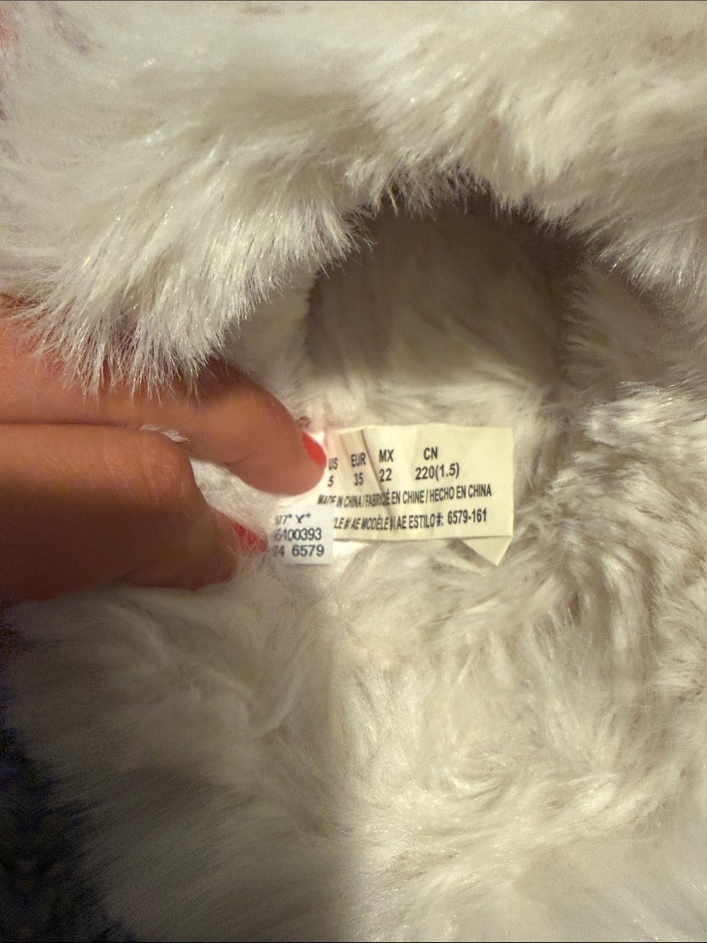 American Eagle Outfitters Cream Fuzzy Slip-On Slippers with Pumpkin & Snoopy - Picture 5 of 5